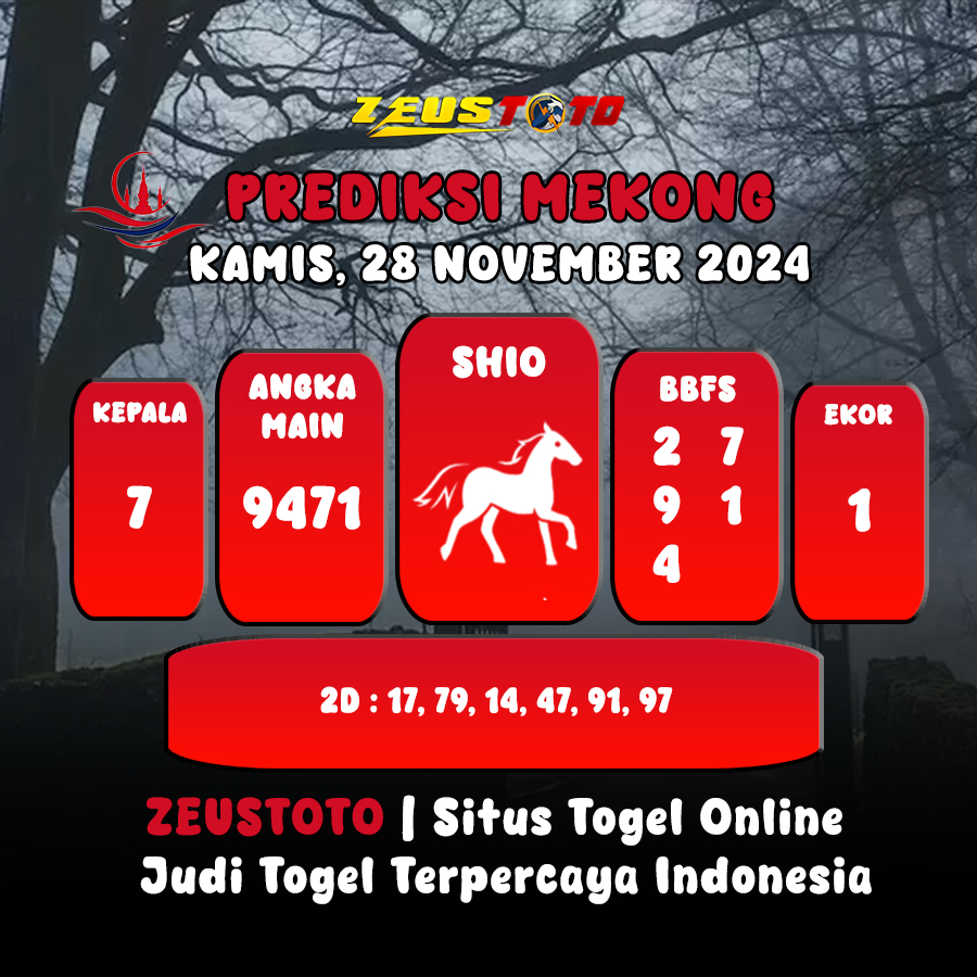 PREDIKSI ANGKA KELUARAN MEKONG HARI INI KAMIS 28 NOVEMBER 2024