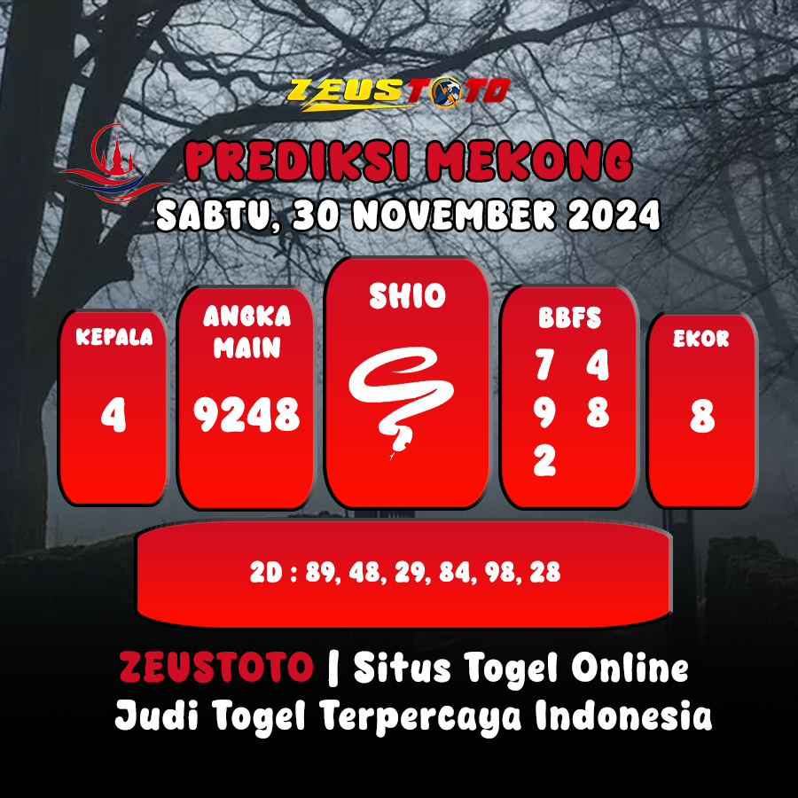 PREDIKSI ANGKA KELUARAN MEKONG HARI INI SABTU 30 NOVEMBER 2024