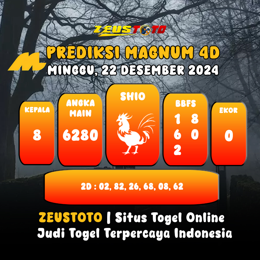 PREDIKSI ANGKA KELUARAN MAGNUM4D HARI INI MINGGU 22 DESEMBER 2024