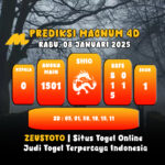 PREDIKSI ANGKA KELUARAN MAGNUM4D HARI INI RABU 08 JANUARI 2025