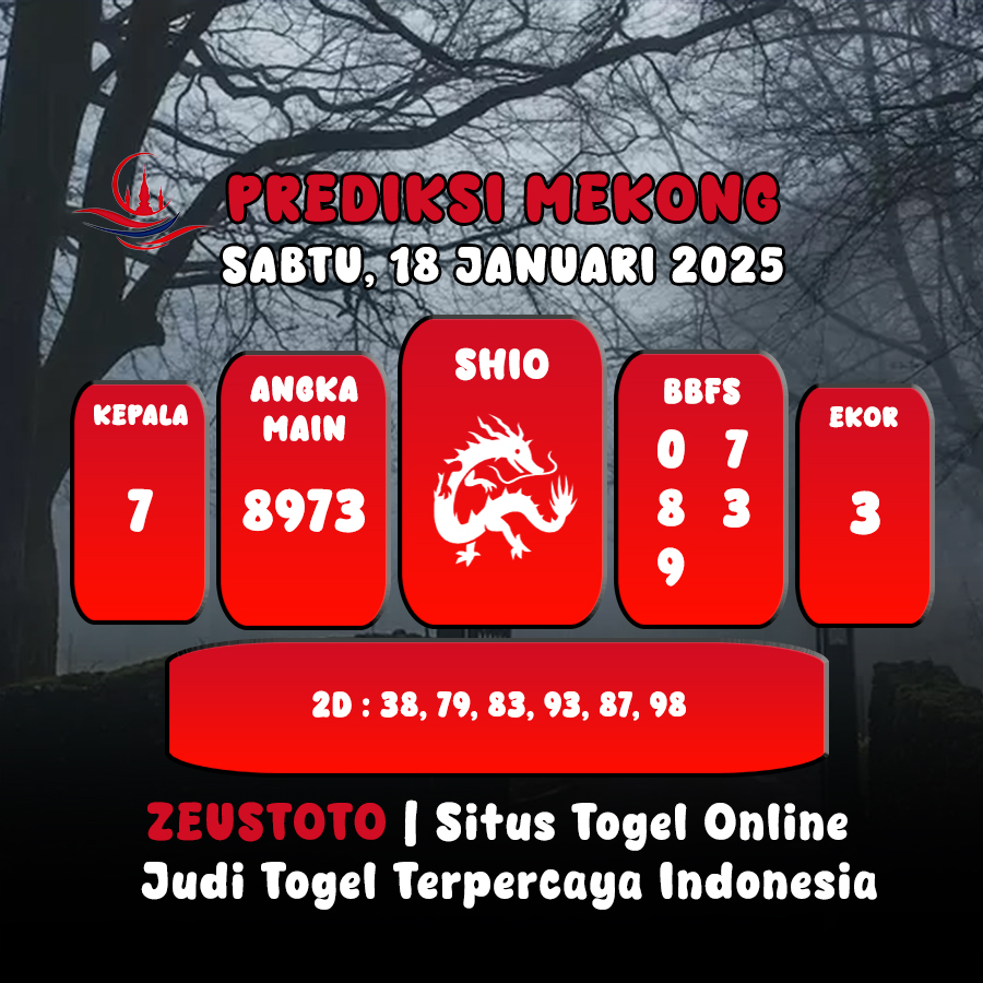 PREDIKSI ANGKA KELUARAN MEKONG HARI INI SABTU 18 JANUARI 2025