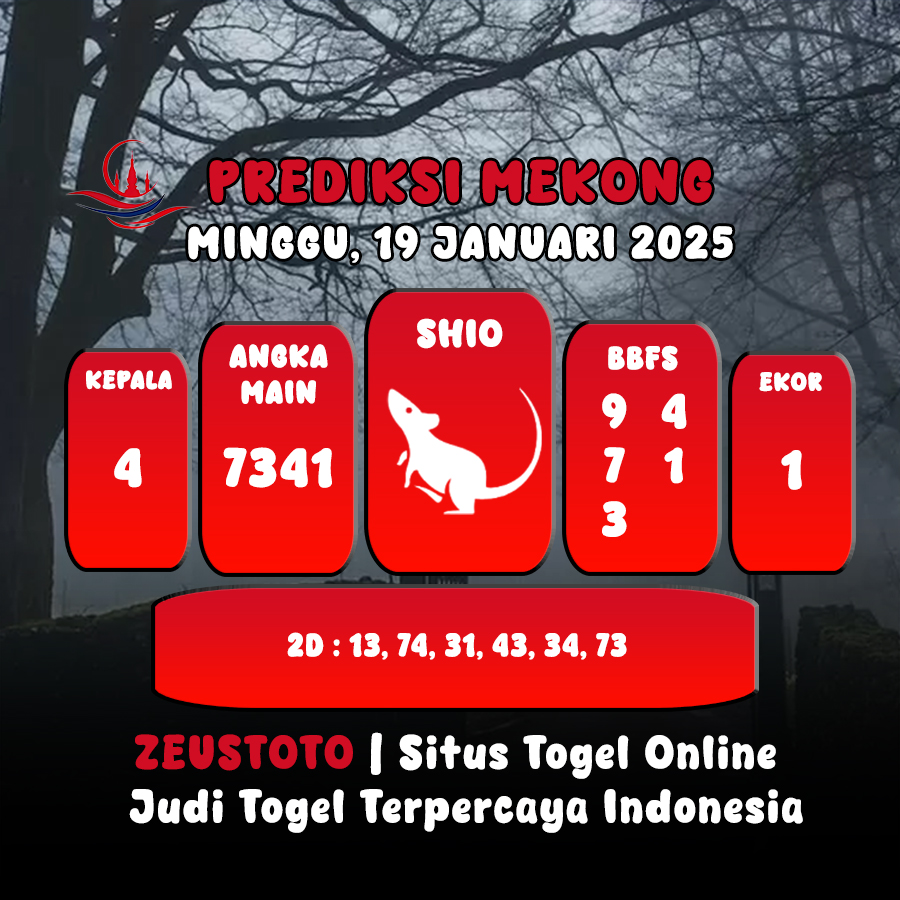 PREDIKSI ANGKA KELUARAN MEKONG HARI INI MINGGU 19 JANUARI 2025