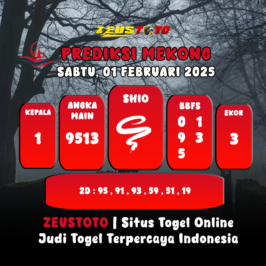 PREDIKSI ANGKA KELUARAN MEKONG HARI INI SABTU 01 FEBRUARI 2025