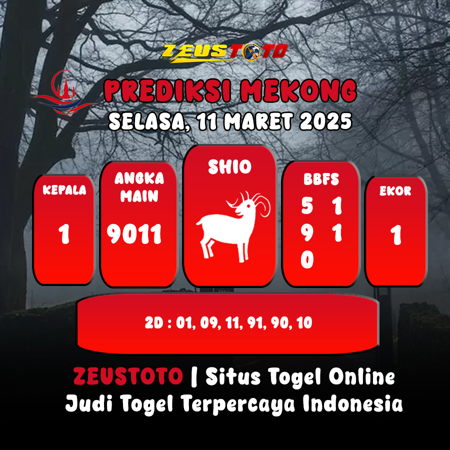 PREDIKSI ANGKA KELUARAN MEKONG HARI INI SELASA 11 MARET 2025