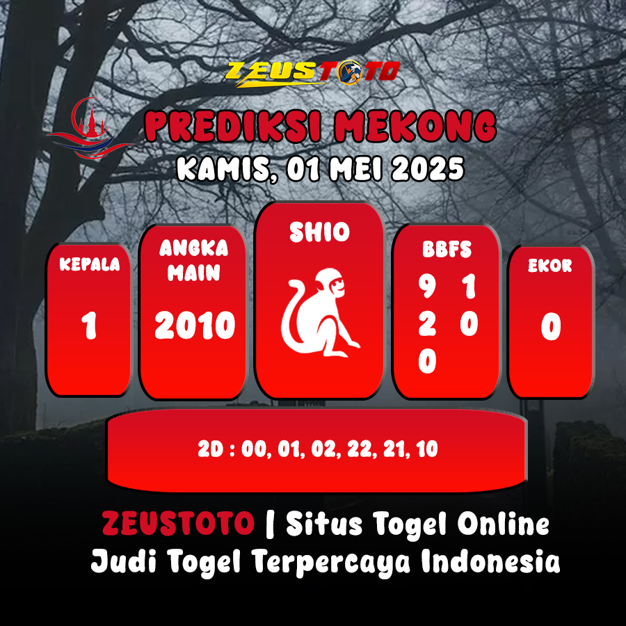 PREDIKSI TOGEL MEKONG HARI INI 01 MEI 2025