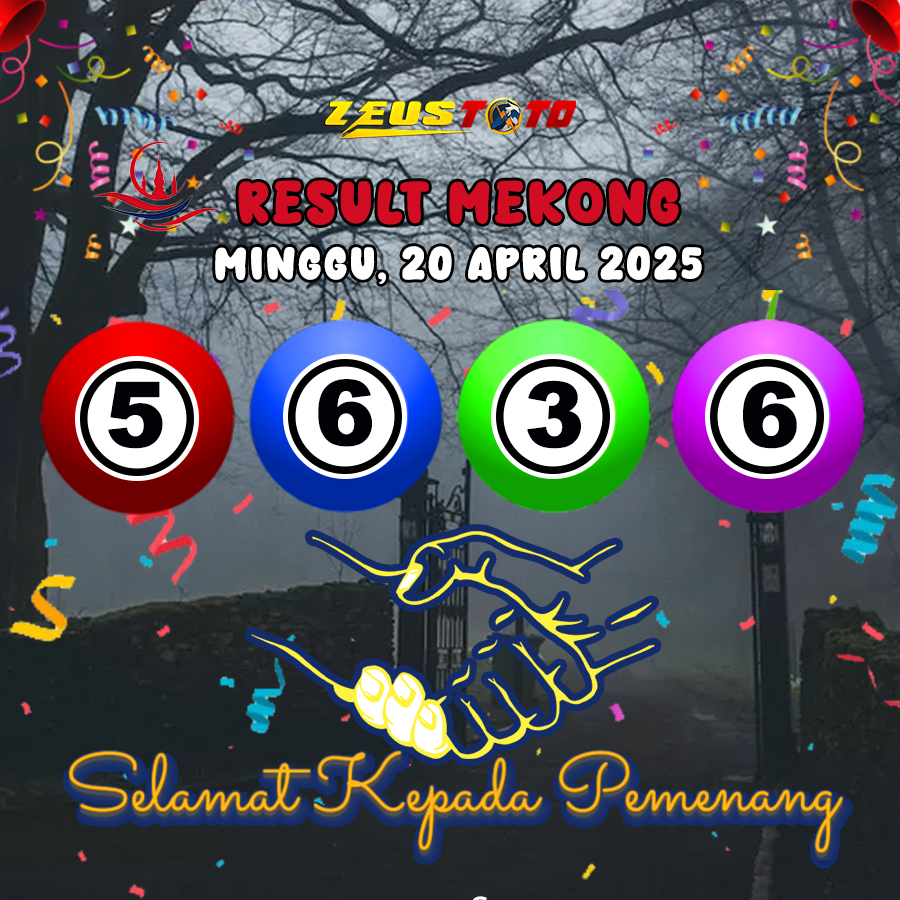 RESULT MEKONG HARI INI MINGGU 20 APRIL 2025