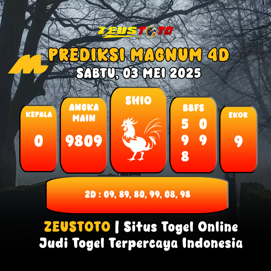 PREDIKSI TOGEL MAGNUM4D HARI INI 03 MEI 2025