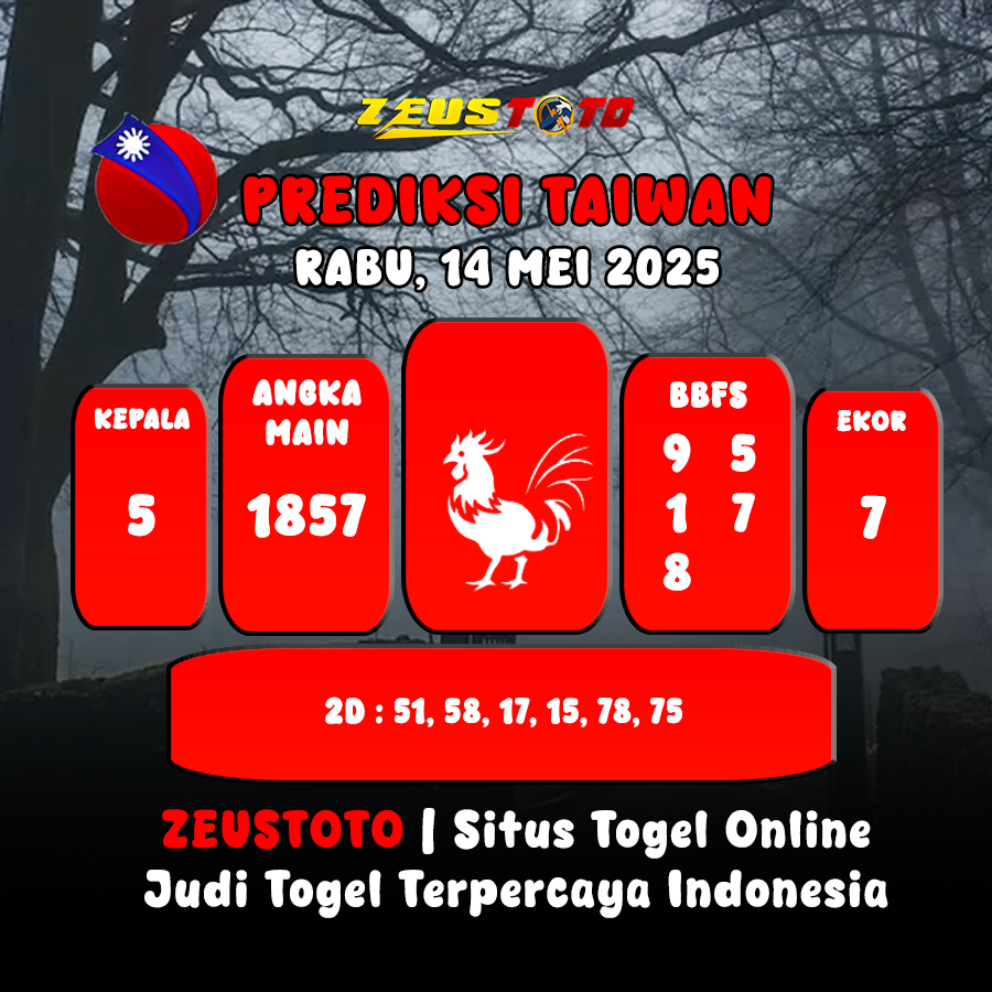 PREDIKSI TOGEL TAIWAN HARI INI 14 MEI 2025