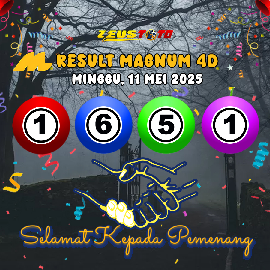 RESULT MAGNUM4D HARI INI MINGGU 11 MEI 2025