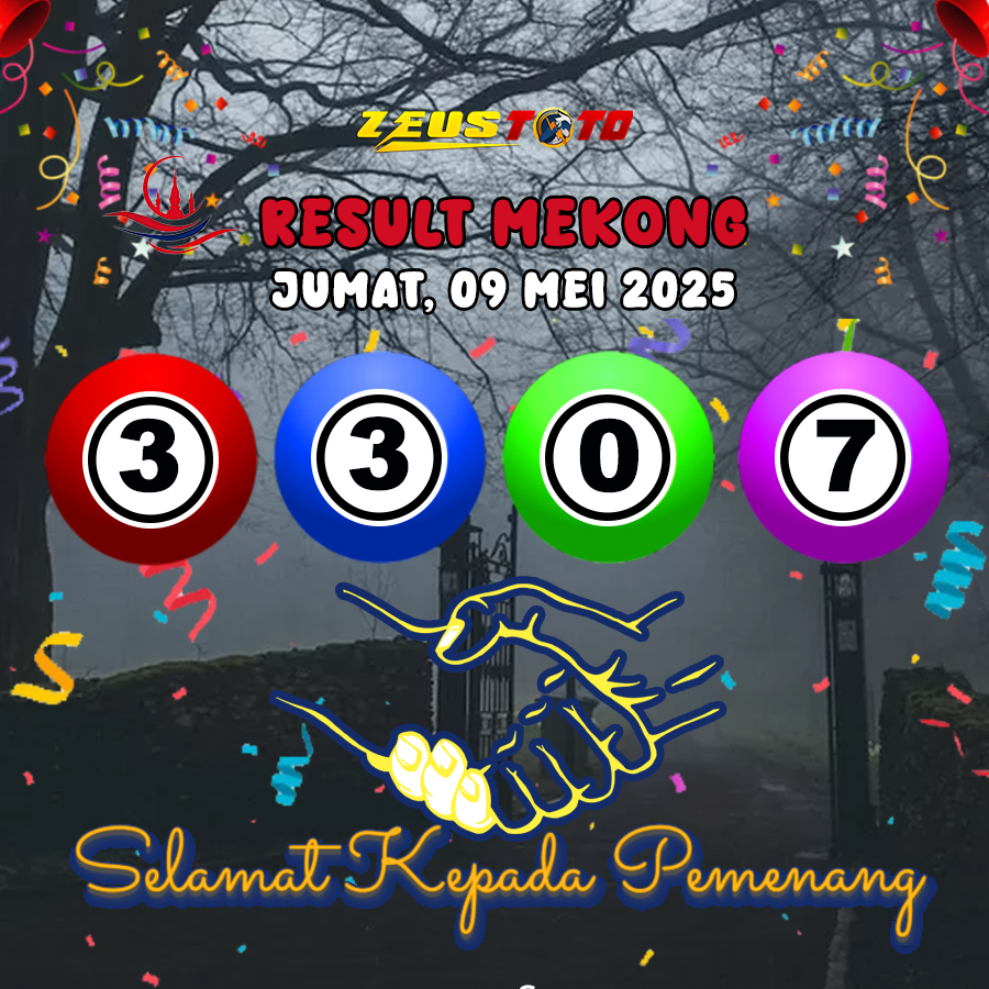RESULT MEKONG HARI INI JUMAT 09 MEI 2025