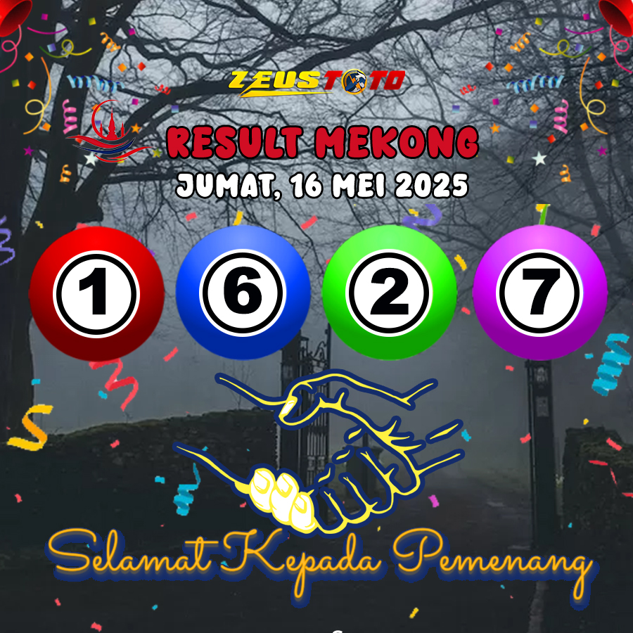 RESULT MEKONG HARI INI JUMAT 16 MEI 2025