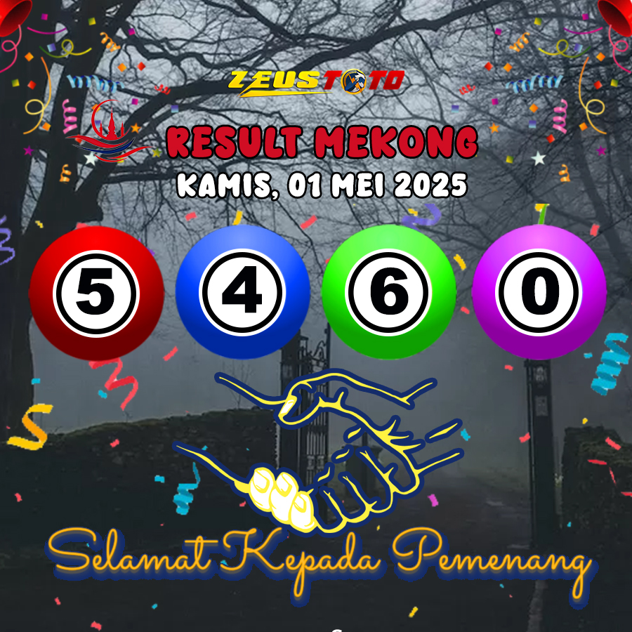 RESULT MEKONG HARI INI KAMIS 01 MEI 2025