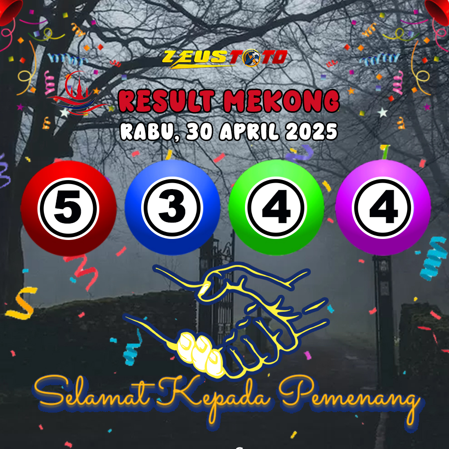 RESULT MEKONG HARI INI RABU 30 APRIL 2025