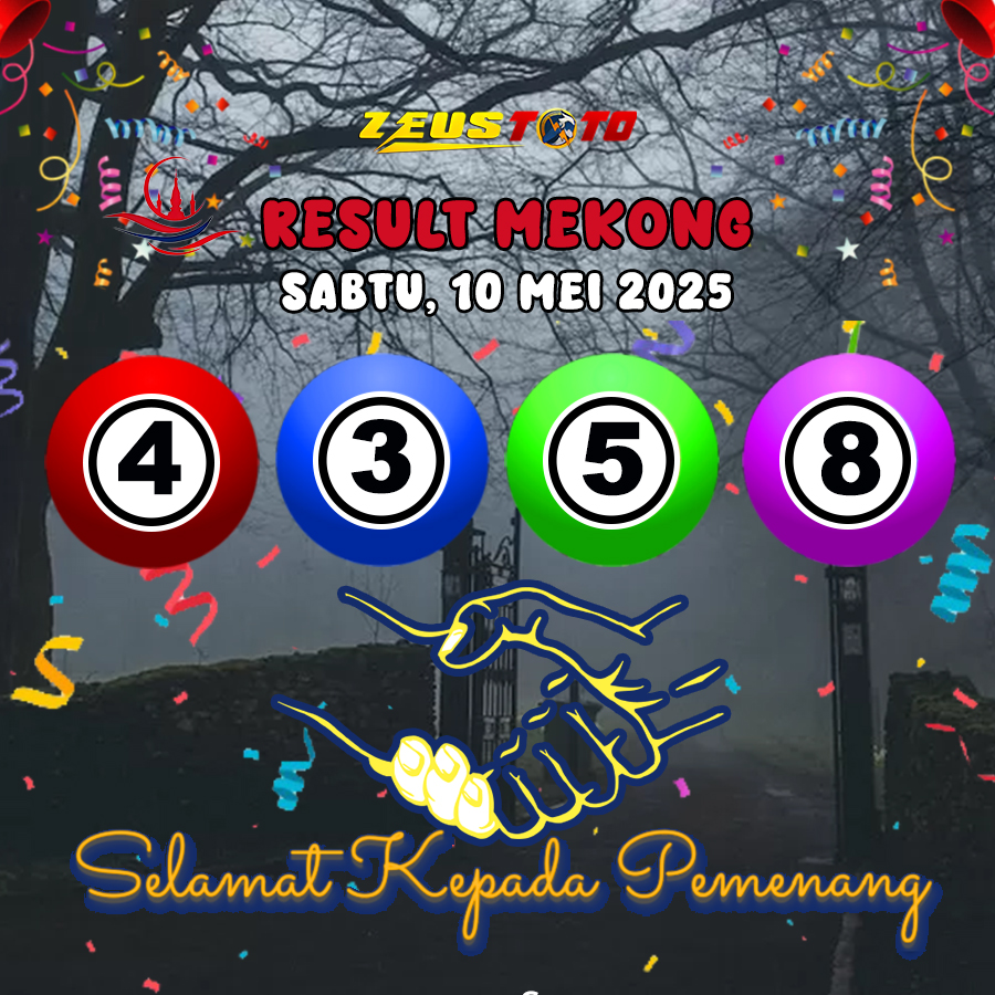 RESULT MEKONG HARI INI SABTU 10 MEI 2025