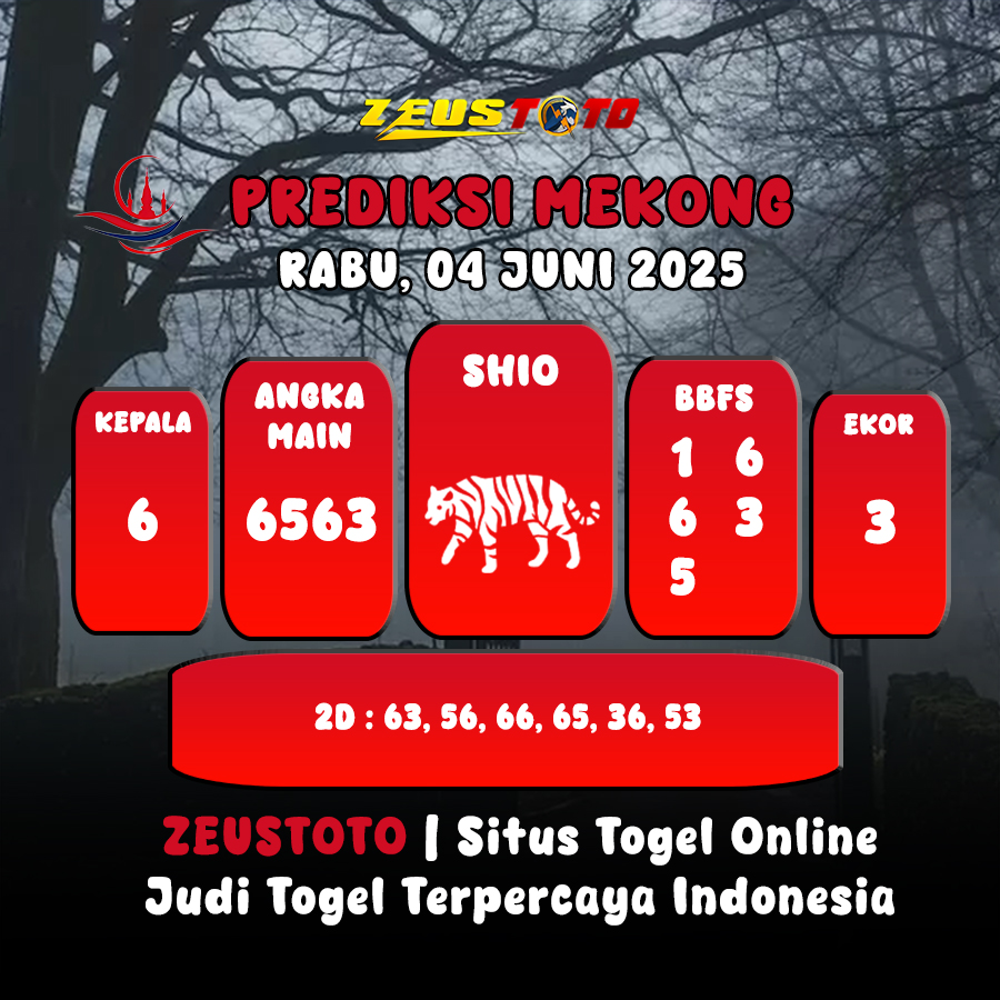 PREDIKSI TOGEL MEKONG HARI INI 04 JUNI 2025