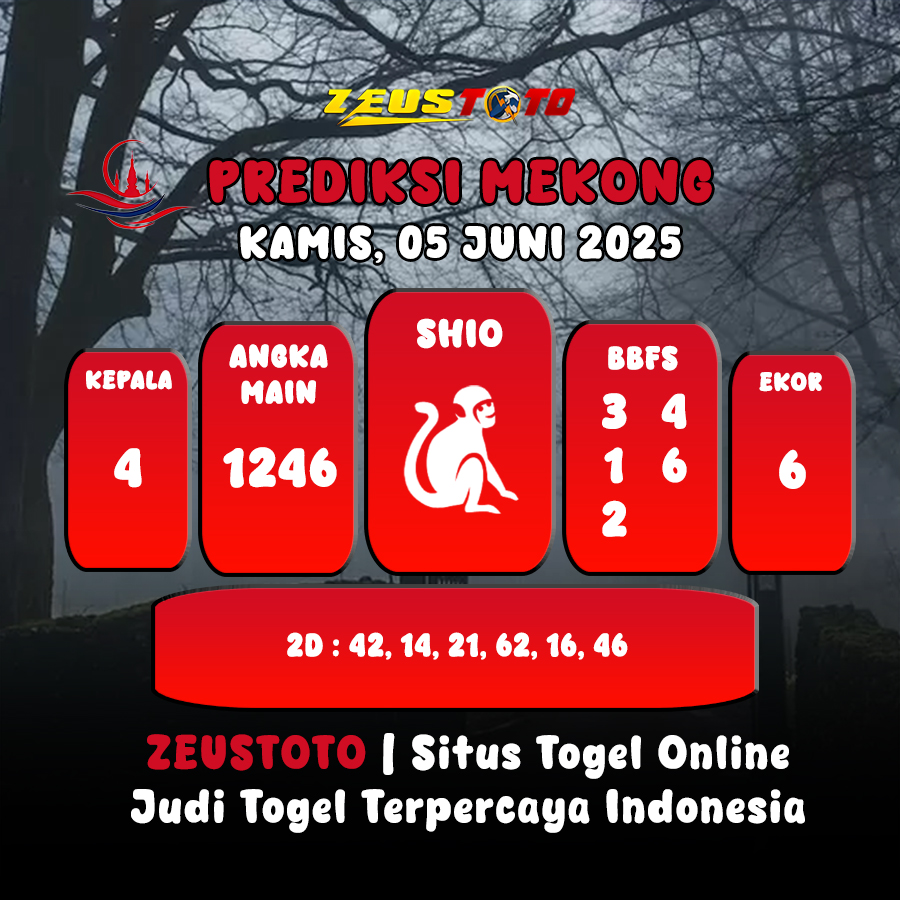 PREDIKSI TOGEL MEKONG HARI INI 05 JUNI 2025
