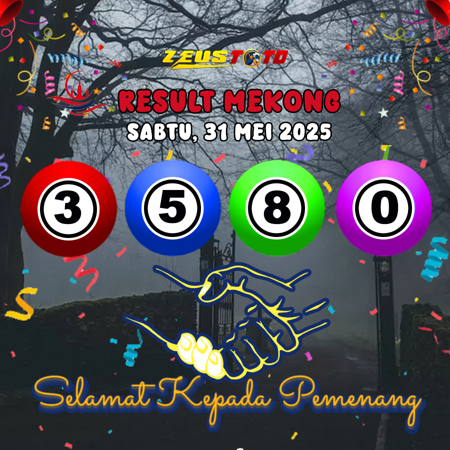 RESULT MEKONG HARI INI SABTU 31 MEI 2025