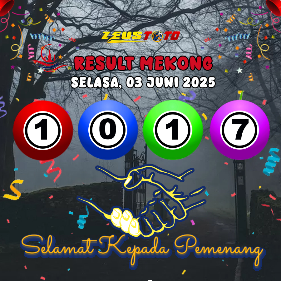 RESULT MEKONG HARI INI SELASA 03 JUNI 2025