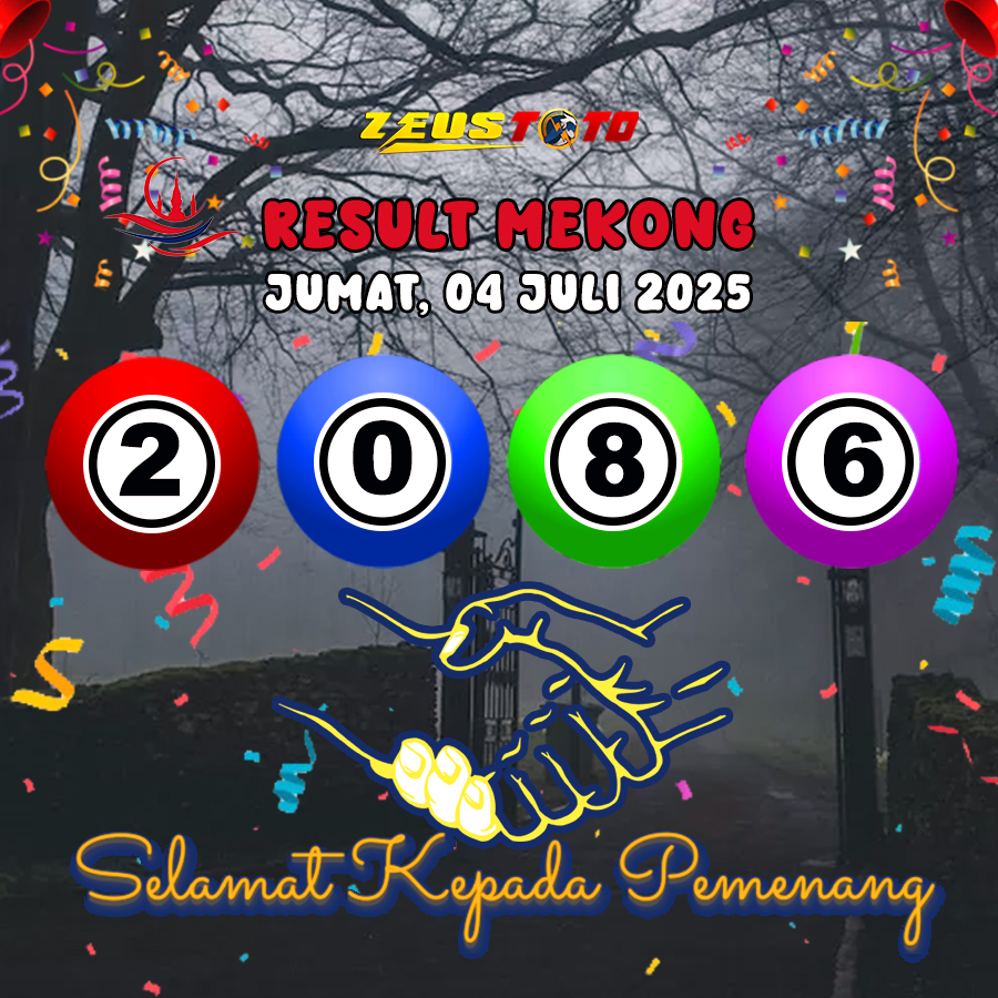 RESULT MEKONG HARI INI JUMAT 04 JULI 2025