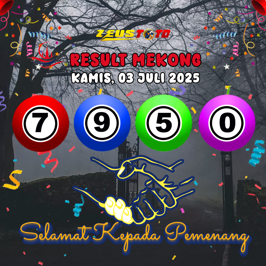 RESULT MEKONG HARI INI KAMIS 03 JULI 2025