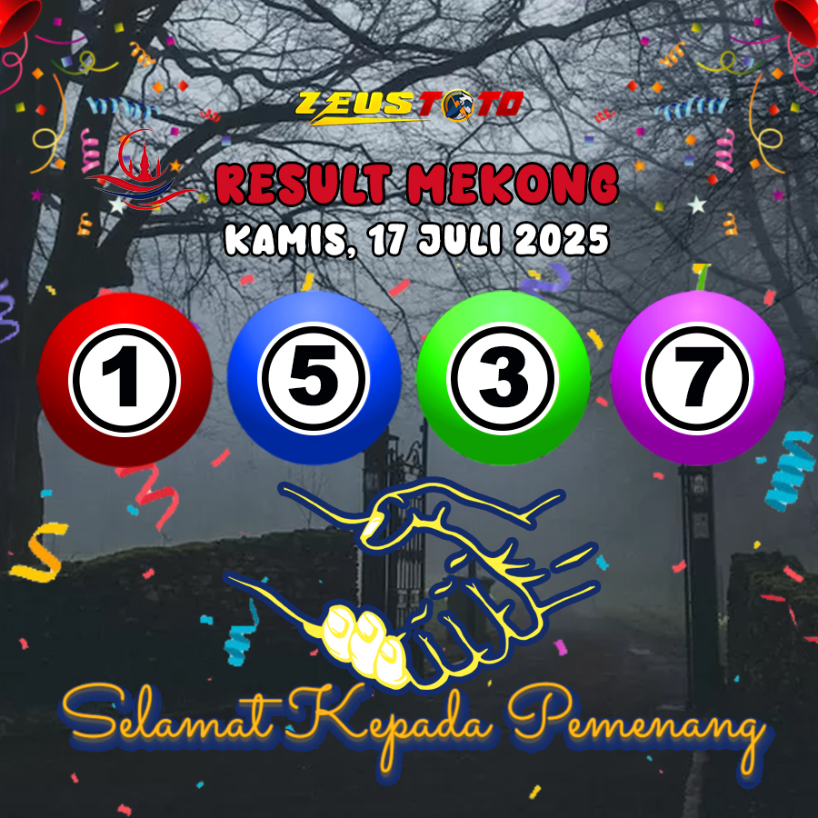RESULT MEKONG HARI INI KAMIS 17 JULI 2025