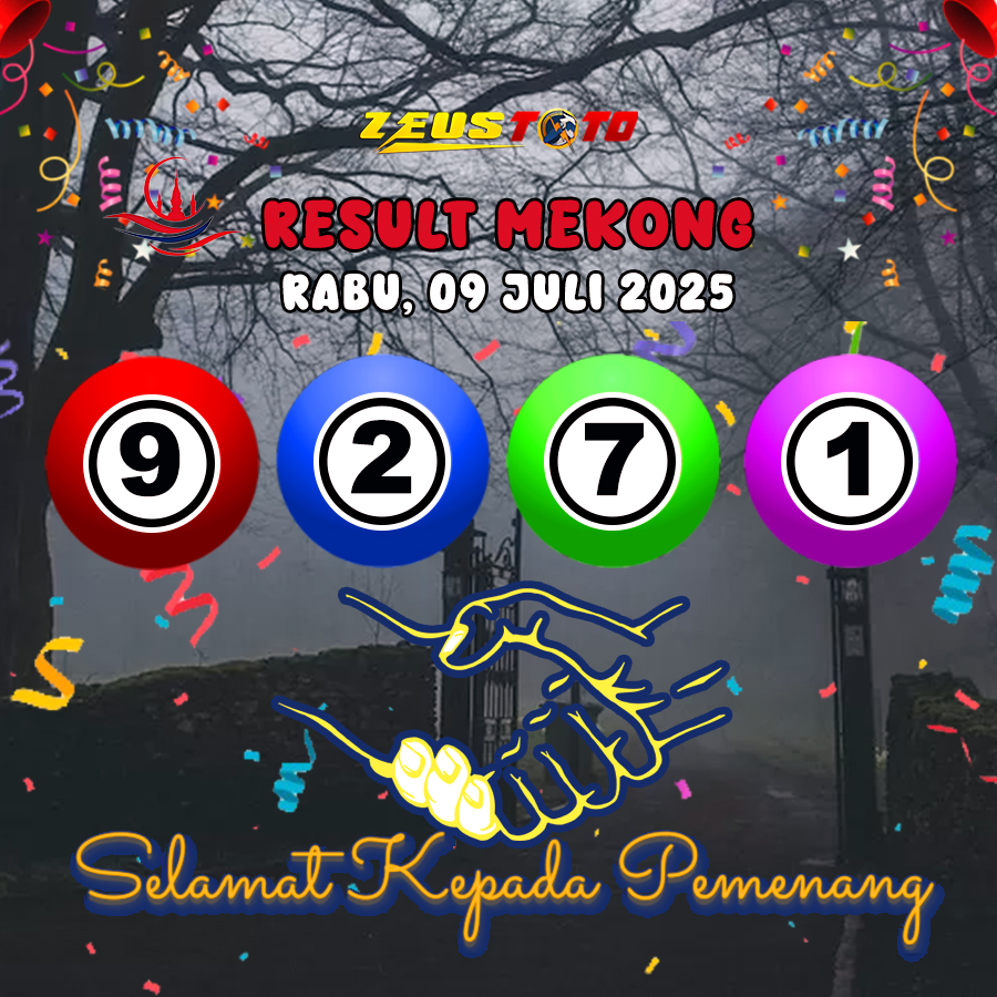 RESULT MEKONG HARI INI RABU 09 JULI 2025