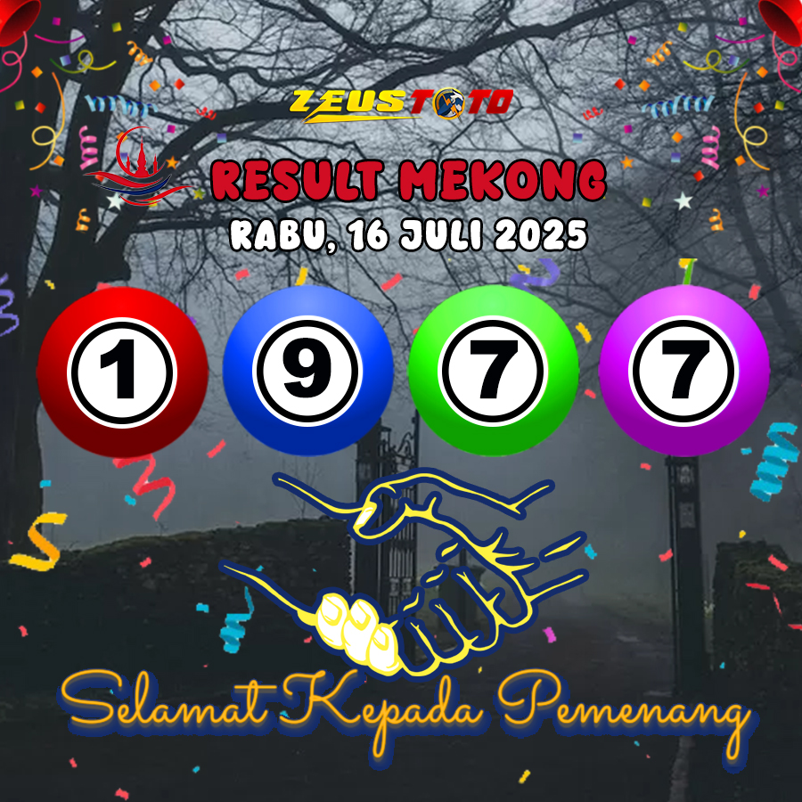 RESULT MEKONG HARI INI RABU 16 JULI 2025