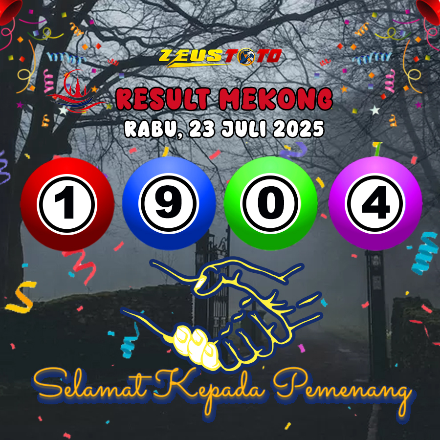 RESULT MEKONG HARI INI RABU 23 JULI 2025