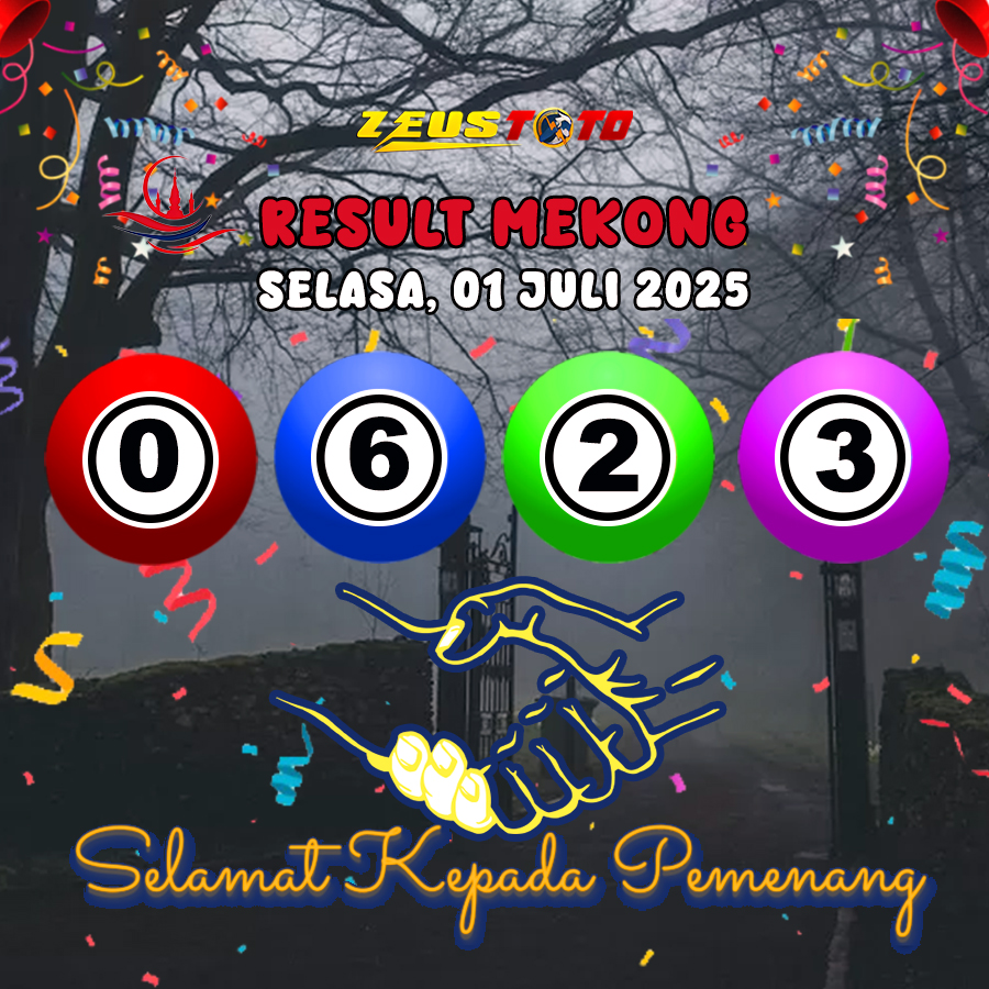 RESULT MEKONG HARI INI SELASA 01 JULI 2025