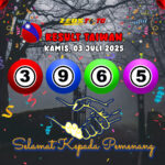 RESULT TAIWAN HARI INI KAMIS 03 JULI 2025