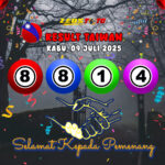 RESULT TAIWAN HARI INI RABU 09 JULI 2025