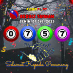 RESULT TAIWAN HARI INI SENIN 07 JULI 2025