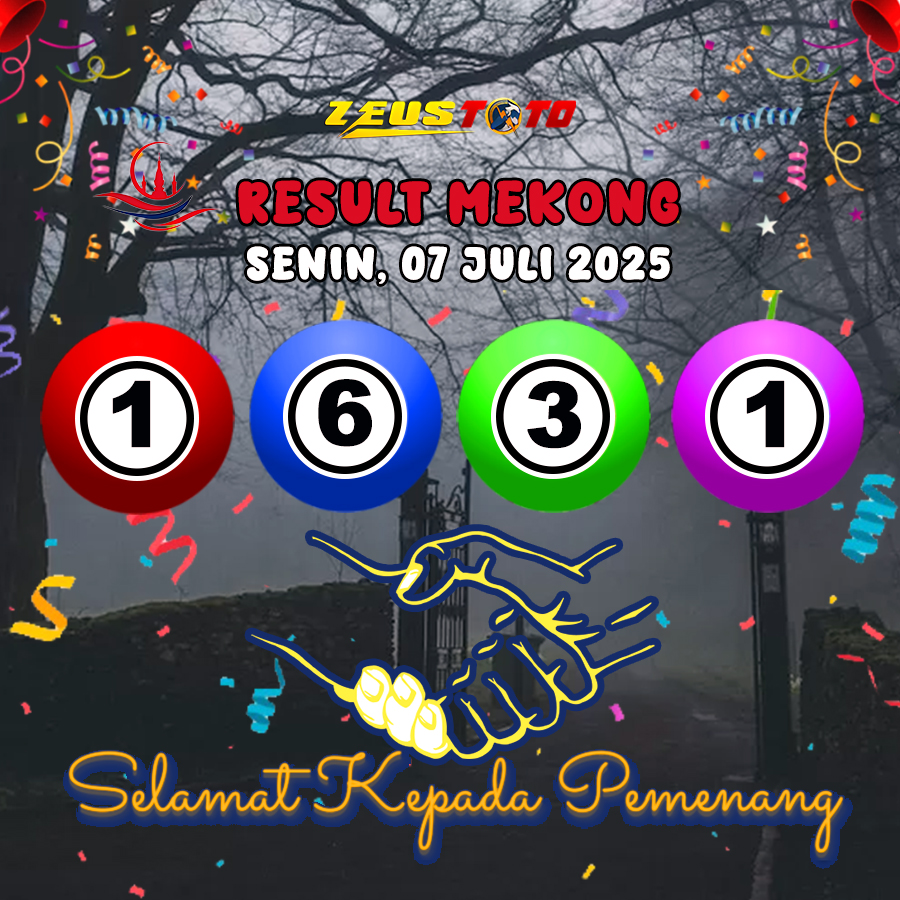 RESULT MEKONG HARI INI SENIN 07 JULI 2025