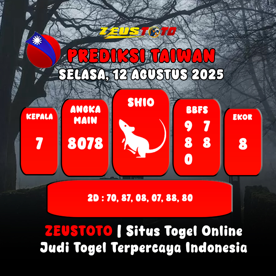 PREDIKSI TOGEL MEKONG HARI INI 12 AGUSTUS 2025