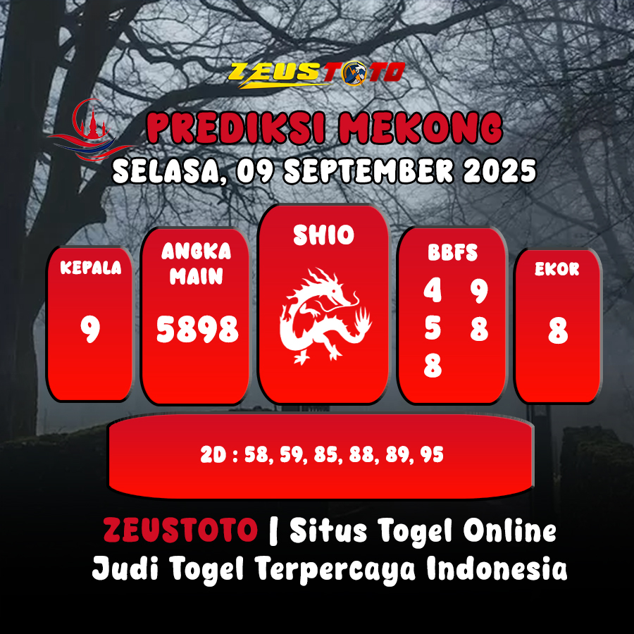 PREDIKSI TOGEL MEKONG HARI INI 09 SEPTEMBER 2025