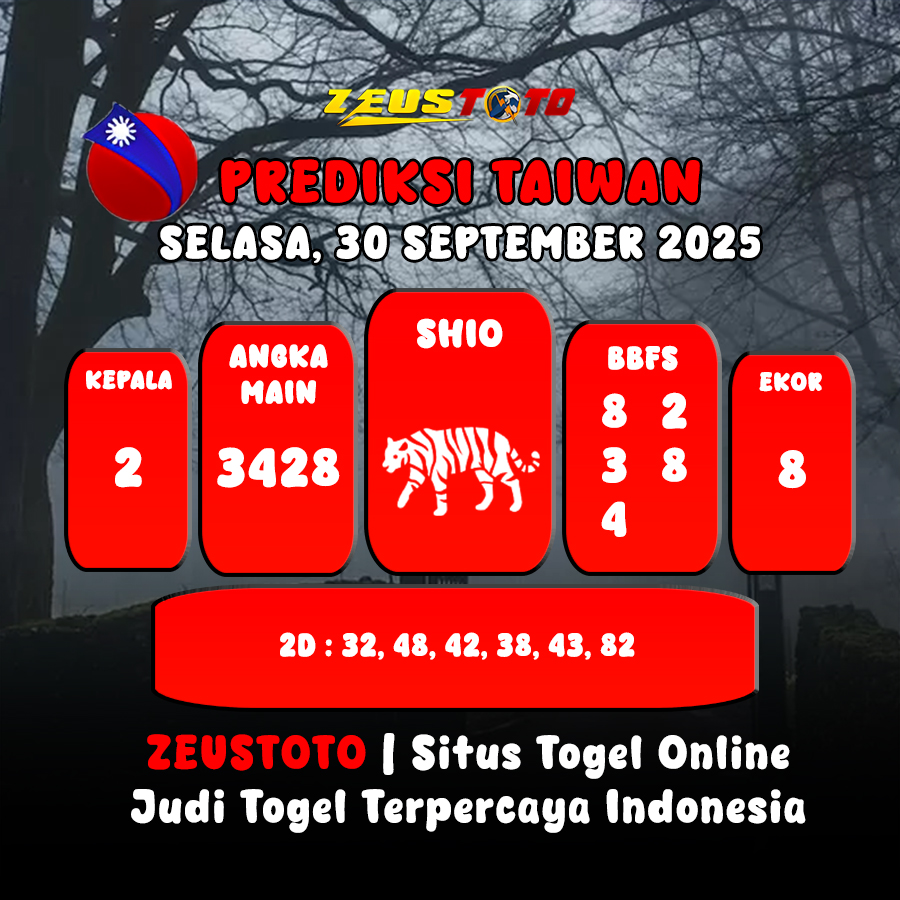 PREDIKSI TOGEL TAIWAN HARI INI 30 SEPTEMBER 2025