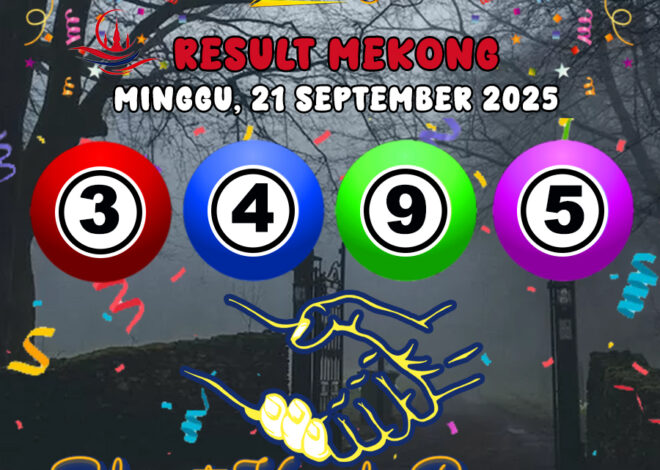 RESULT MEKONG HARI INI MINGGU 21 SEPTEMBER 2025