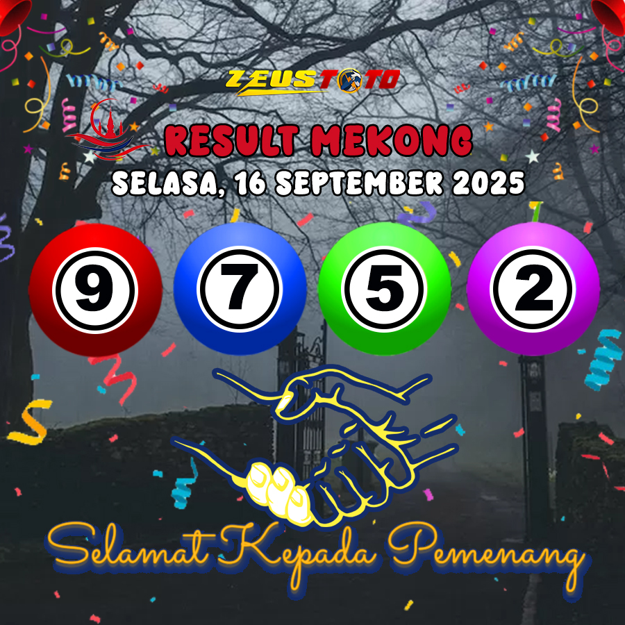RESULT MEKONG HARI INI SELASA 16 SEPTEMBER 2025