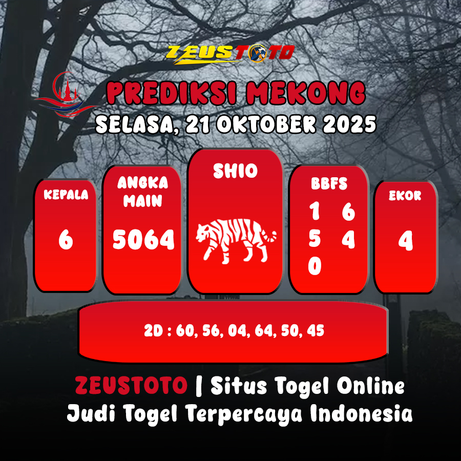 PREDIKSI TOGEL MEKONG HARI INI 21 OKTOBER 2025