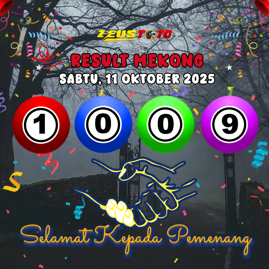 RESULT MEKONG HARI INI SABTU 11 OKTOBER 2025