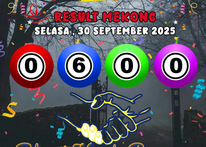RESULT MEKONG HARI INI SELASA 30 SEPTEMBER 2025