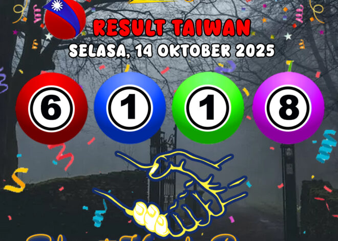 RESULT TAIWAN HARI INI SELASA 14 OKTOBER 2025